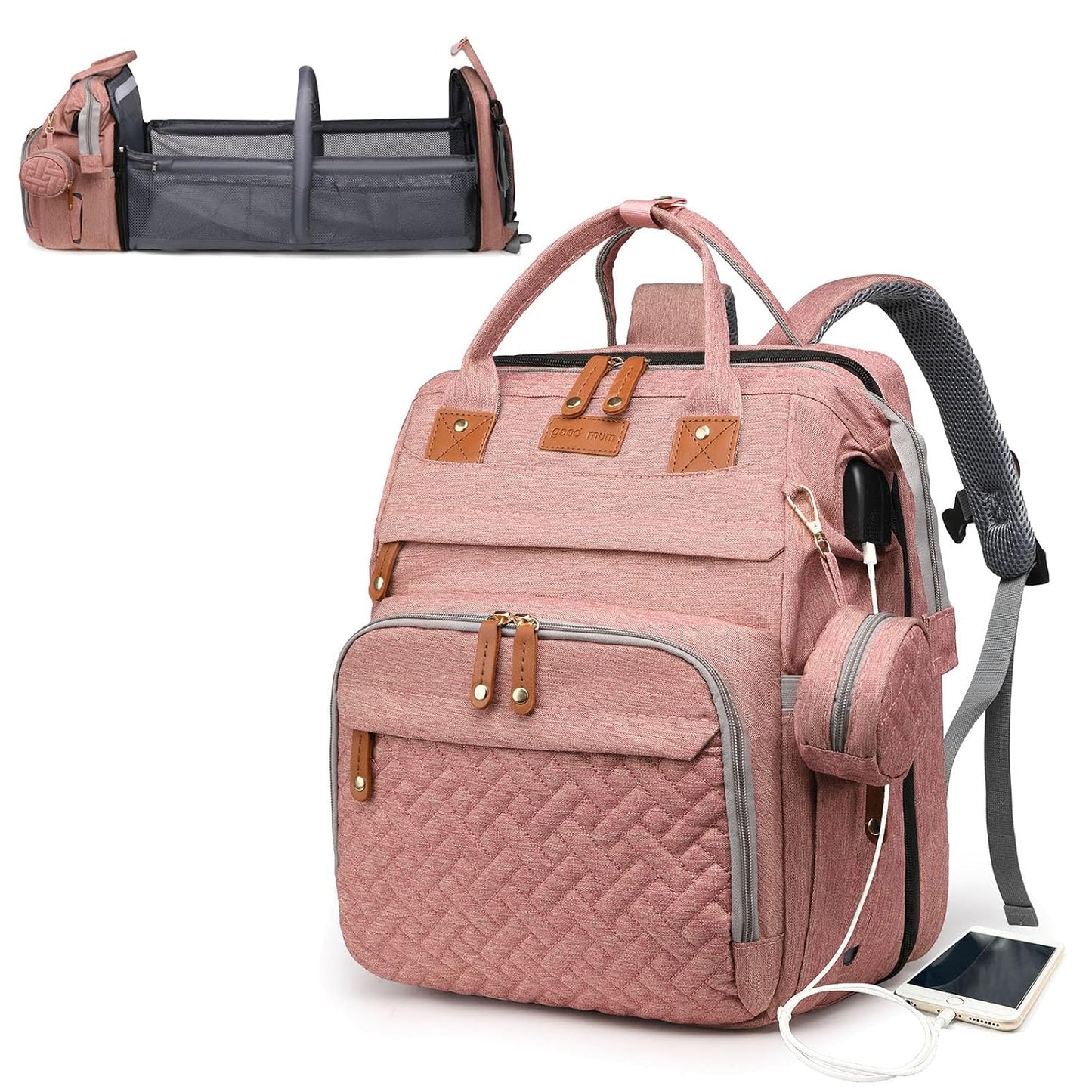 Multi-Use Diaper Bag